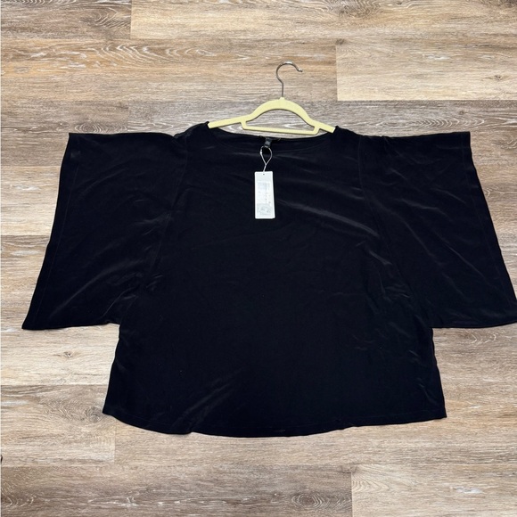 Eileen Fisher —Bateau Neck Boxy T-Shirt - Picture 3 of 9